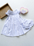 Vestido casinha de abelha branco