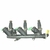 Flauta C/ Bicos Injetores Vw Gol Up Virtus 1.0 3cc - 04C133313AD - comprar online