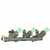 Flauta C/ Bicos Injetores Vw Gol Up Virtus 1.0 3cc - 04C133313AD
