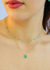 CHOKER COM CRISTAIS TURMALINA - comprar online