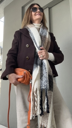 SACO BARI (chocolate) Taller M - TANA S BAGS