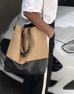 TOTE MALVON (SUELA/NEGRA) - comprar online
