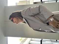 BLAZER MILAN (vison) Talle M - - TANA S BAGS
