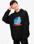 Sudadera Personalizable con Mascota en Nuestro Diseño Emblematico Círculo Azul con Nombre - Fauna Wild