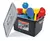 Caixa Container Organizador Empilhável 35l C/ Rodas Arqplast - comprar online