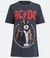 Camiseta AC/DC Oficial - Feminina