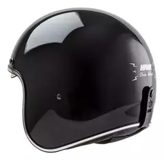 Casco Abierto HAWK 721 Negro Brillante C/visor - Craze