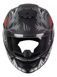 Casco Integral Moto Mt Stinger Hummer Lycan Negro mate talle L - tienda online