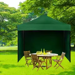 GAZEBO PLEGABLE 3X3M CON PAREDES LATERALES - Craze