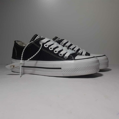 Zapatillas Negras Con Plataforma - comprar online