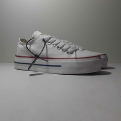 Zapatillas Blancas Con Plataforma