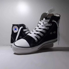 Zapatillas Botitas Negras All Star