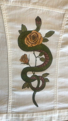 CHAMARRAS DE MEZCLILLA PINTADA A MANO - comprar en línea