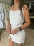 Vestido alça dourada na internet