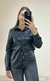 Camisa Couro PU