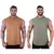Kit 2 Regata Com Toucas Masculino Lisas Sem Estampas Slim Multicolo - Click Feito