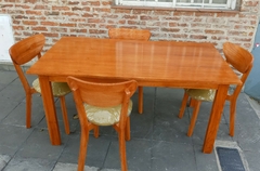 combo 4 sillas sky mas mesa londres fija 1.60 por 0.90 en internet