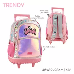 Mochila carro TRENDY 18"