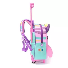 MOCHILA CON CARRO SKORA 12" GLOMMIES TERMOFORMADA - Mi librería online