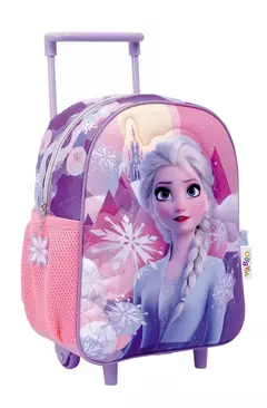 MOCHILA CON CARRO FROZEN 12"