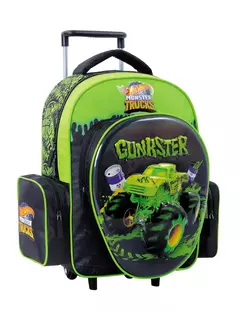 MOCHILA CON CARRO HOTS WHEELS 14"