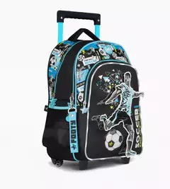 MOCHILA CON CARRO 18" DINAMIC CON LUCES LED/ ARGENTINA- BOCA- RIVER
