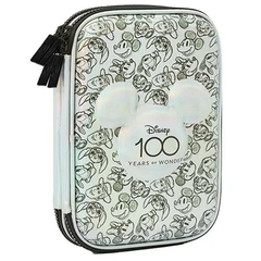 CARTUCHERA DOBLE EVA 100 AÑOS DISNEY MOOVING