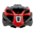 Capacete de Ciclismo Absolute Luna Flash USB - Preto e Vermelho - comprar online