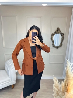 BLAZER ALFAITARIA DE BOTÕES ENCAPADOS - comprar online