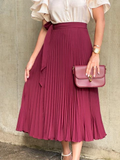 SAIA TALITA PLISSADA ENVELOPE - comprar online
