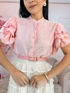 BLUSA CARMEM MANGA DE BABADO - comprar online