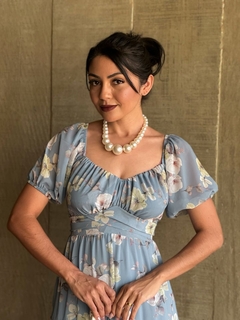 VESTIDO TÁBATA CHIFFON TAM ÚNICO - ESTILOSA DE SAIA