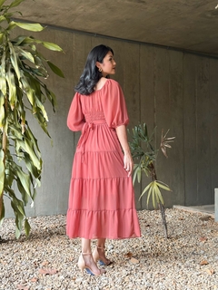 VESTIDO CECÍLIA CHIFFON - ESTILOSA DE SAIA