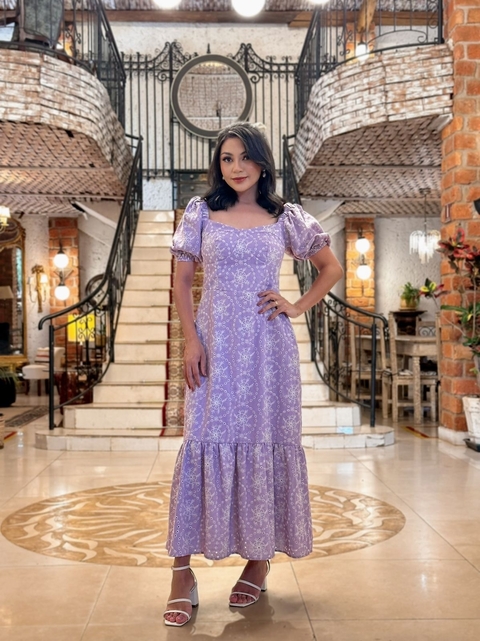 VESTIDO ISABEL BORDADO