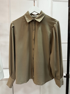 CAMISA MELIS CREPE MANGA LONGA - loja online