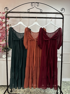 VESTIDO CECÍLIA CHIFFON - loja online