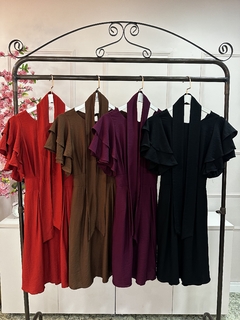 Imagem do VESTIDO BEATRICE MANGA BABADO