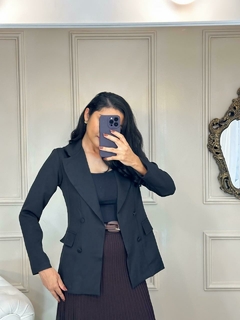 BLAZER ALFAITARIA DE BOTÕES ENCAPADOS