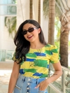 BLUSA CORES DO BRASIL