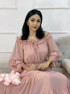 VESTIDO ÂNGELA BOHO - ESTILOSA DE SAIA