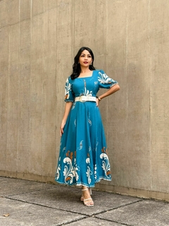 VESTIDO DOCE REFÚGIO FLORAL - comprar online