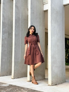VESTIDO SINTONIA JEANS - loja online