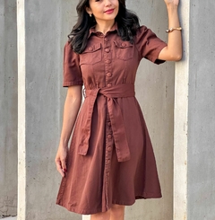 VESTIDO SINTONIA JEANS - ESTILOSA DE SAIA