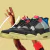 Air Jordan 4 Retrô x L.A Union "Off Noir" na internet