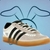Adidas Gazelle x Bad Bunny "Core White" - loja online