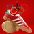 Imagem do Adidas Gazelle Indoor "Olympic Pack Better Scarlet"