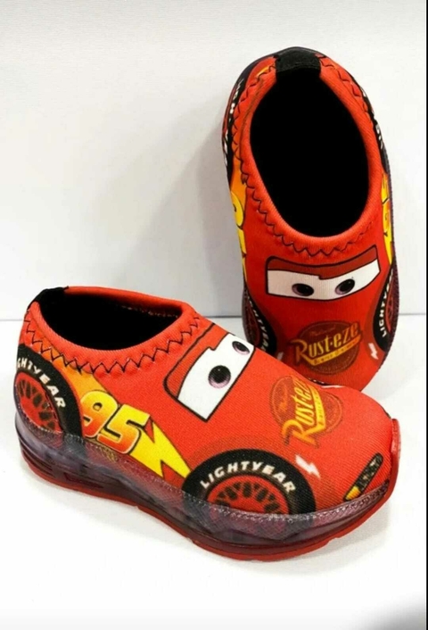 Tenis Carros Mcqueen Masculino