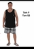 Pijama Curto - Masculino - Regata - loja online