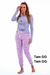 Pijama Longo Feminino Today is the Best Day to be Happy