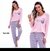Pijama Longo Feminino Deixe a Vida me Levar